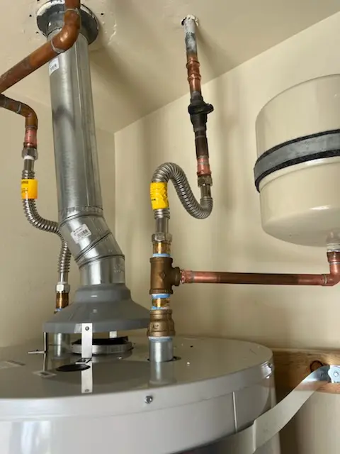 Water heater installation and plumbing repair in Wrigley Park